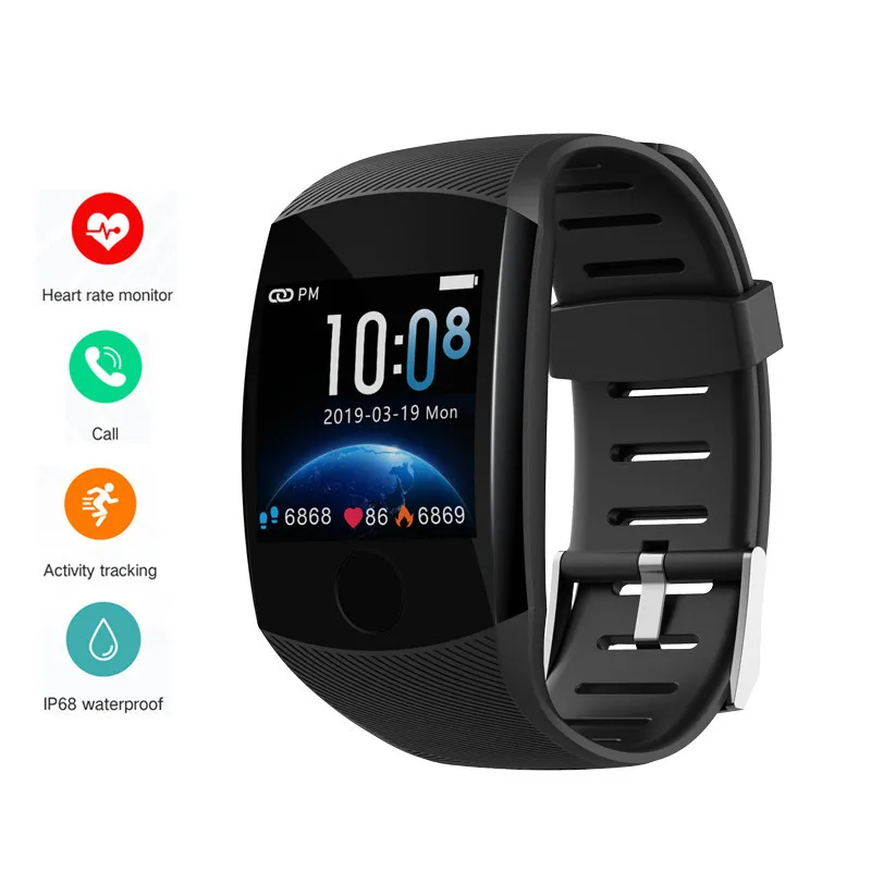 Q11 супер длинные Смарт часы в режиме ожидания Монитор артериального давления