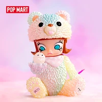 pop mart molly x instinctoy erosion molly costume series blind box collectible cute action kawaii animal toy figures