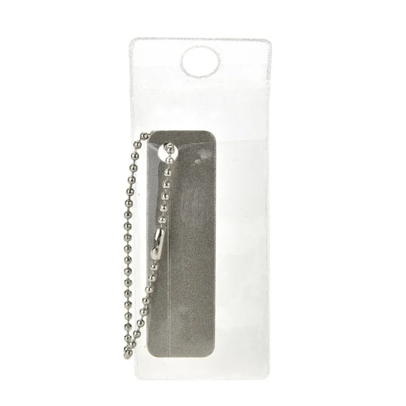 

Diamond outdoor stone knife camp gear sharpener Keychain portable pocket multi multitool sharpen hook mini hunt EDC tool nail