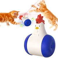 usb charging electric voice tumbler hair laser tease infrared chick pet cat toys for kitten pet products cat accessories supply