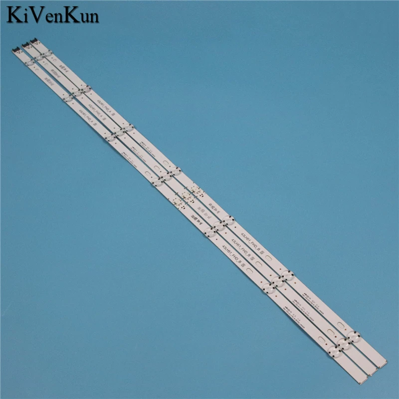 Светодиодные полосы для LG 43LH570A 43LH570T 43LH570V линейки полос 43LH51_FHD_A S LGE_WICOP_FHD