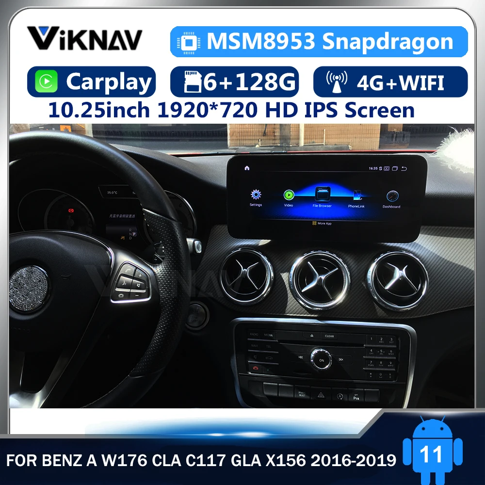 

8-ядерный Автомобильный GPS-навигатор для benz A W176 CLA C117 GLA X156 12,3-2016 DVD мультимедийный радиоплеер, 2019 дюймов, android 10