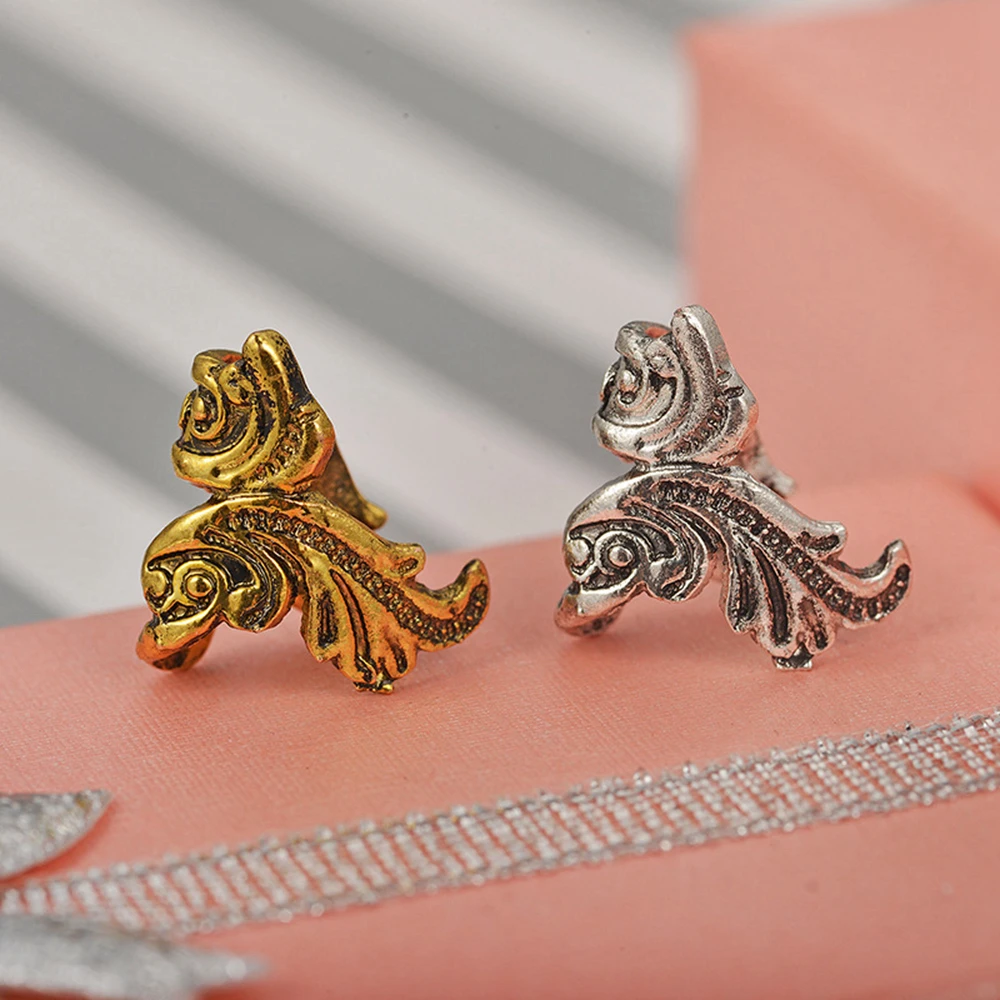 Модные клипсы для ушей без проколов подвеска в виде листьев и перьев не пирсинг