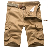 mens oversize multi pocket camo cargo shorts summer denim casual khaki shorts men outdoor workout tool shorts sweat board shorts