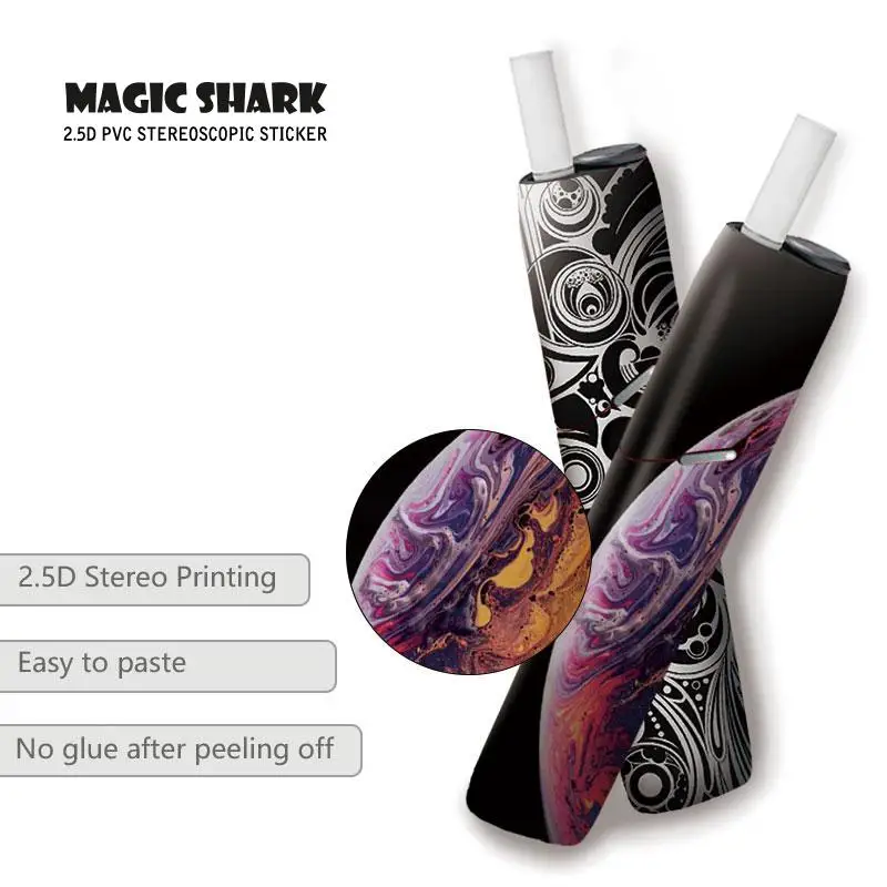 Стильная наклейка с изображением бабочки мечты Лунная пленка для IQOS 3 мульти