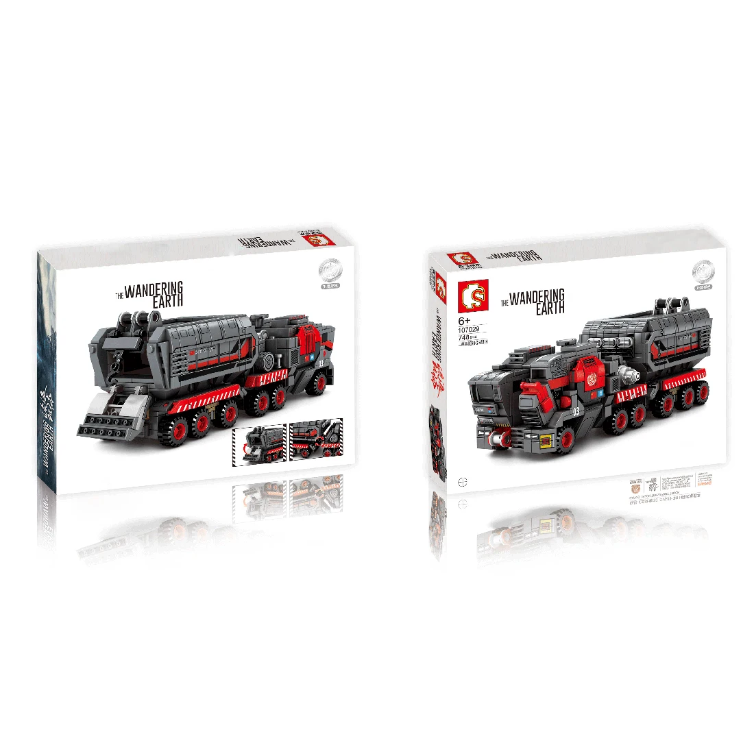 

748Pcs Carrier Vehicle Model Cargo Truck Building Blocks Transport Van Bricks Toy For Children Adult Gift