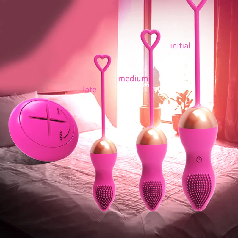 1 Набор вагинальные Вибраторы kegel balls Женский силиконовый беспроводной пульт