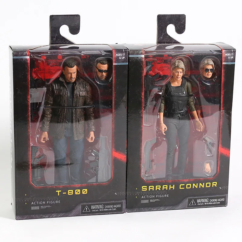 NECA Терминатор 6 темного рока старый T 800/Сара Коннер движущаяся фигурка