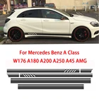 1 комплект, наклейки на автомобиль Mercedes Benz A Class W176 A180 A200 A250 A45 AMG
