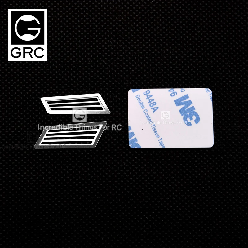 

Trx4 G500 trx6 g63 stainless steel radiator grille side trim for 1 / 10 RC tracked vehicle traxxas trx-4 trx-6 car accessories