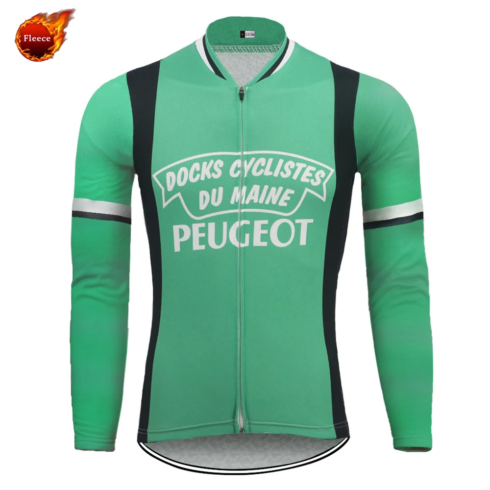 new cycling jersey 2019 Men long sleeve set 9D gel pad winter fleece and No green top clothing MTB Ropa Ciclismo | Спорт и