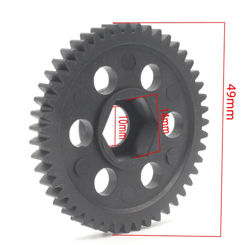 06232 пряжа. Gear (47T) Φ для 1/10 R/C модели автомобиля 94166/94177|parts for|spare partshsp spares |