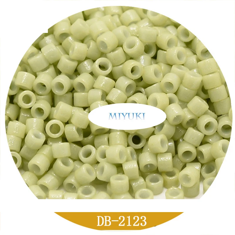 

Miyuki Imported From Japan Delica Beads Opaque Series 1.6mm Beads 5G Pack