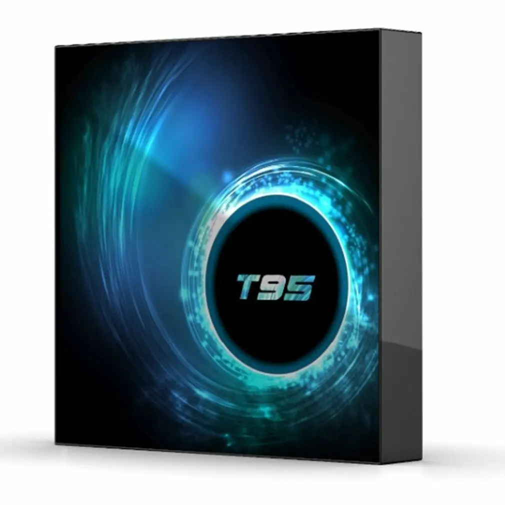 6K Andriod 10 0 ТВ Box Android BT5.0 медиаплеер Google голосовой помощник 2 4G 5G двойной WI-FI T95