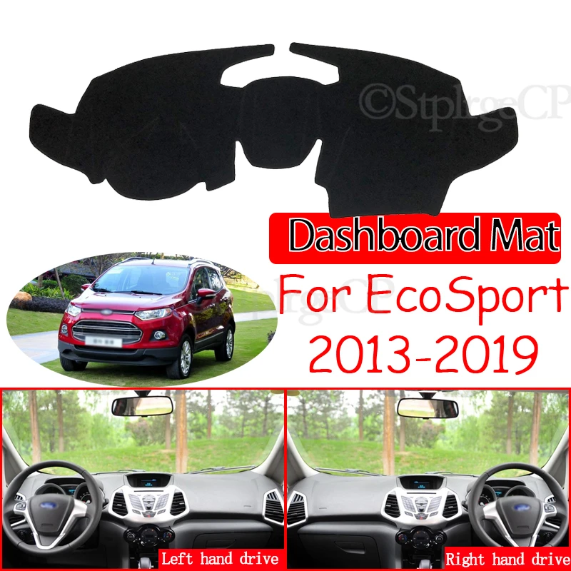 

for Ford EcoSport MK2 2013 2015 2016 2017 Anti-Slip Mat Dashboard Cover Pad Sunshade Dashmat Protect Carpet Cape Rug Accessories