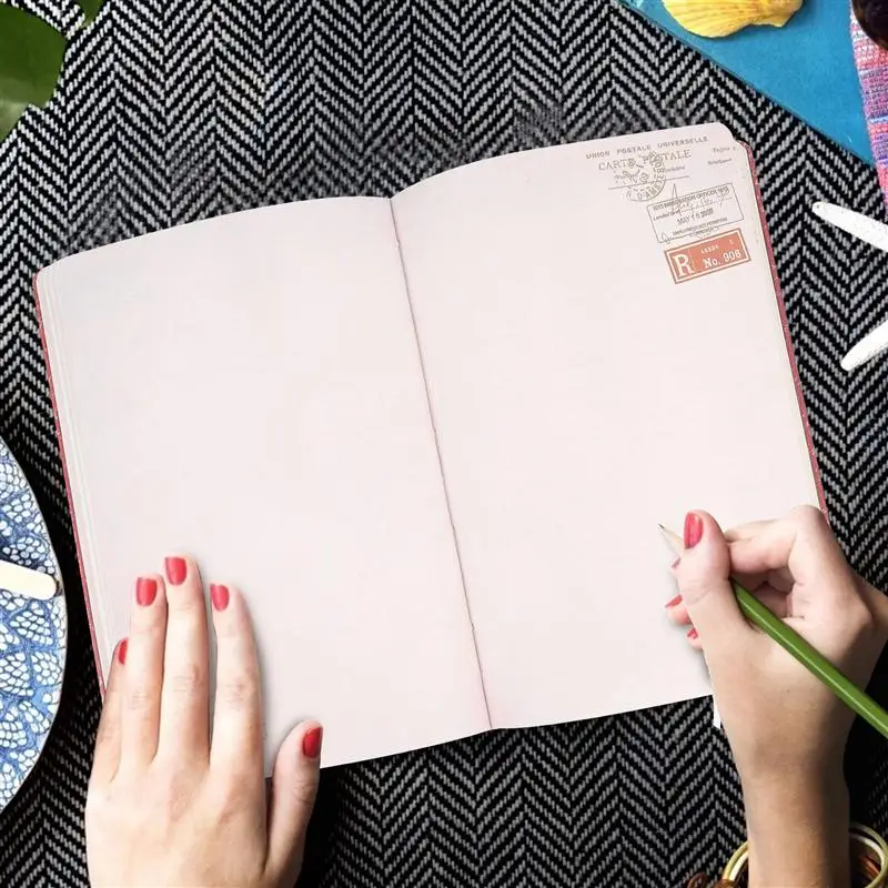 

1Pc European Style Notebook Portable Schedule Notepad Stylish Schedule Notebook