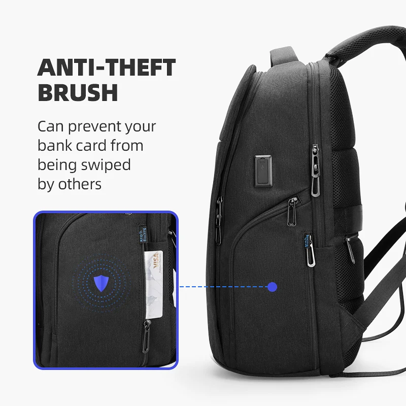 Мужской водонепроницаемый рюкзак Mark Ryden с RFID защитой на молнии для ноутбука 2021