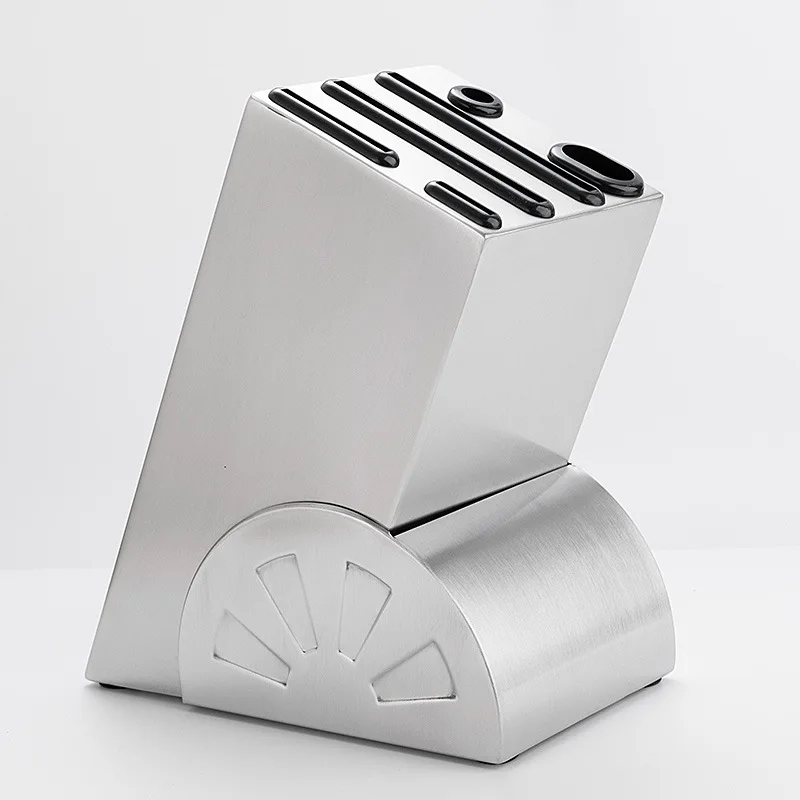 

Stainless steel tool kitchen tool tool holder insert kitchen knife shelving creative thickened stainless steel knife holder