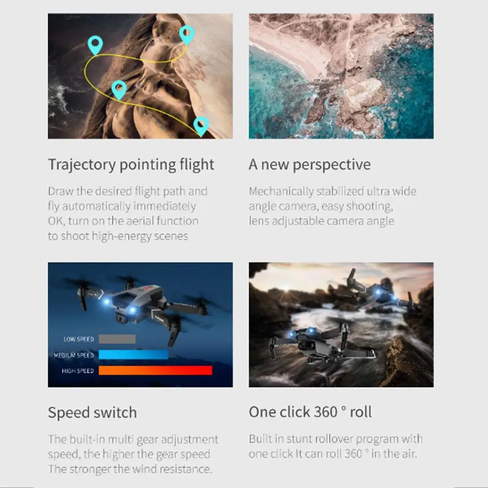 P5Drone 4K двойная камера Профессиональная аэрофотосъемка препятствия Квадрокоптер
