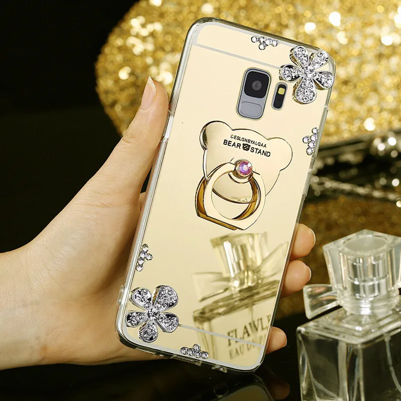 Зеркальный чехол для Samsung S10 Lite 2020 S8 S9 Plus S20 Ultra A51 A71 A6 A7 A8 A9 A10 A20 A30 A50 M10 M20 | Мобильные