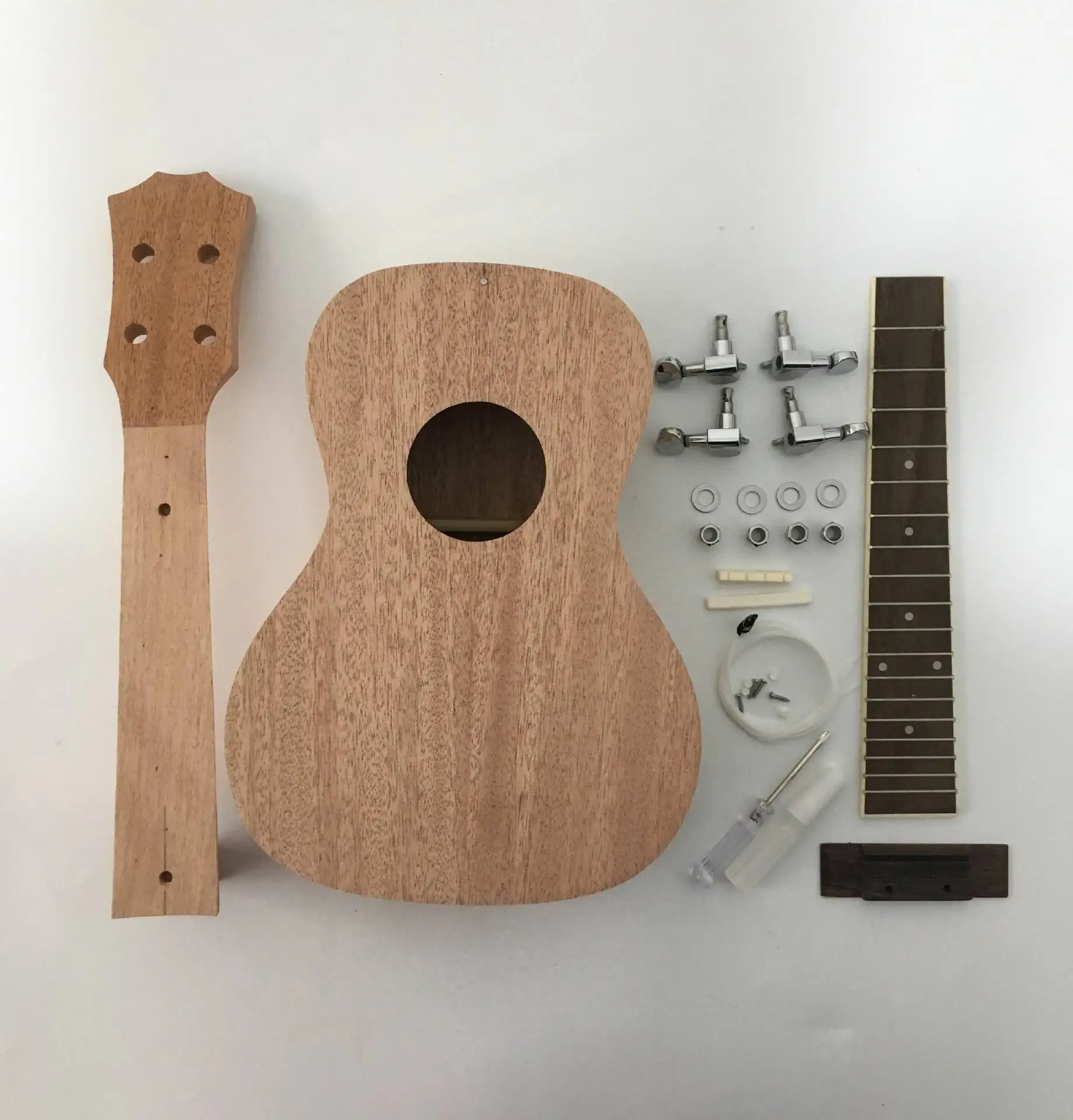 21 дюйм красное дерево профессиональное укулеле собранный пазл сделай сам