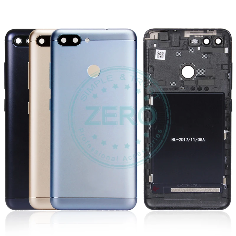 Оригинальный чехол для Asus Zenfone Max Plus M1 ZB570TL задняя крышка аккумулятора металл +