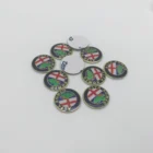 10 шт. 14 мм эмблема ALFA ROMEO gold Автомобильный Брелок дистанционного управления с ключом, значок с радиокнопкой, наклейка для Mito 147 156 159 166 Giulietta Spider GT