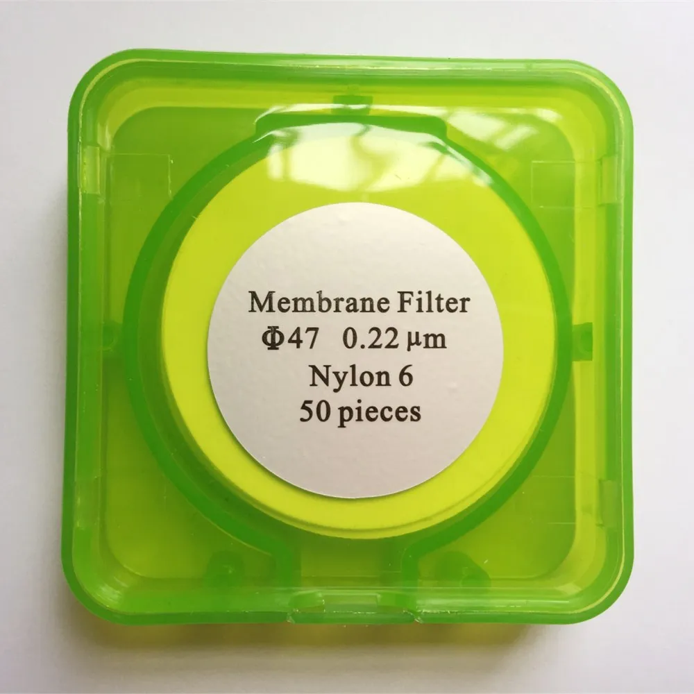 Микропористый мембранный фильтр нейлон Диаметр 47 мм мембраны микрофильтров
