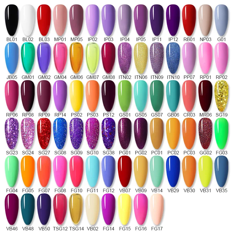 Гель лак для ногтей BORN PRETTY неоновый дизайна светодиодный гтей не вытирается