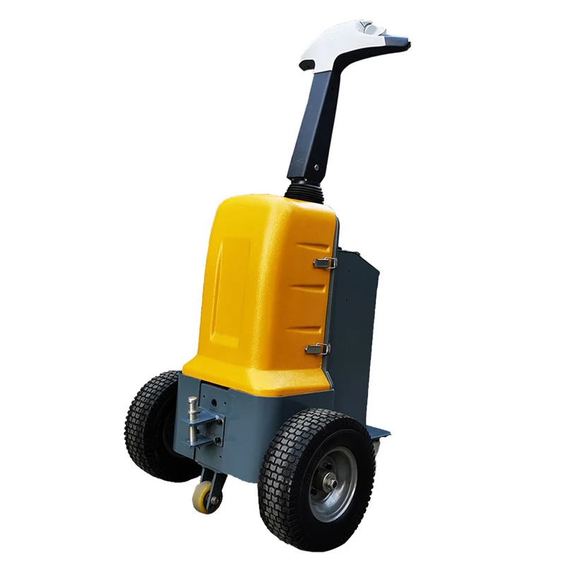 

Pedestrian electric tractor small trailer logistics mini handle pallet truck cart