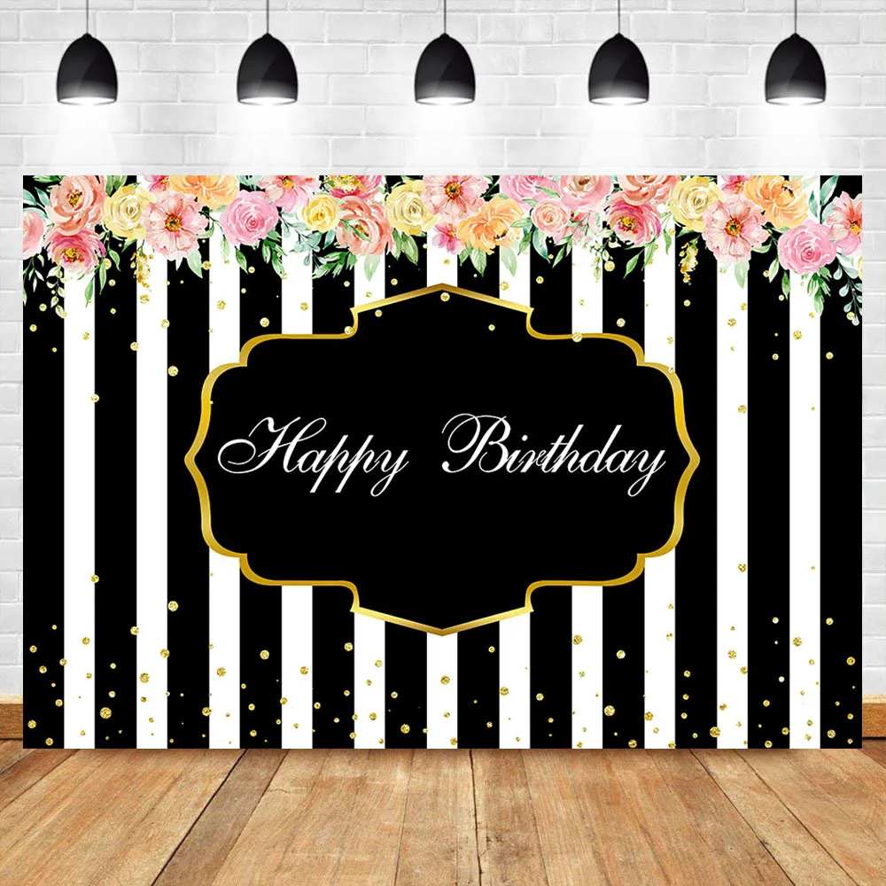 Фон для фотосъемки с изображением розовых цветов и золотых Точек | Электроника