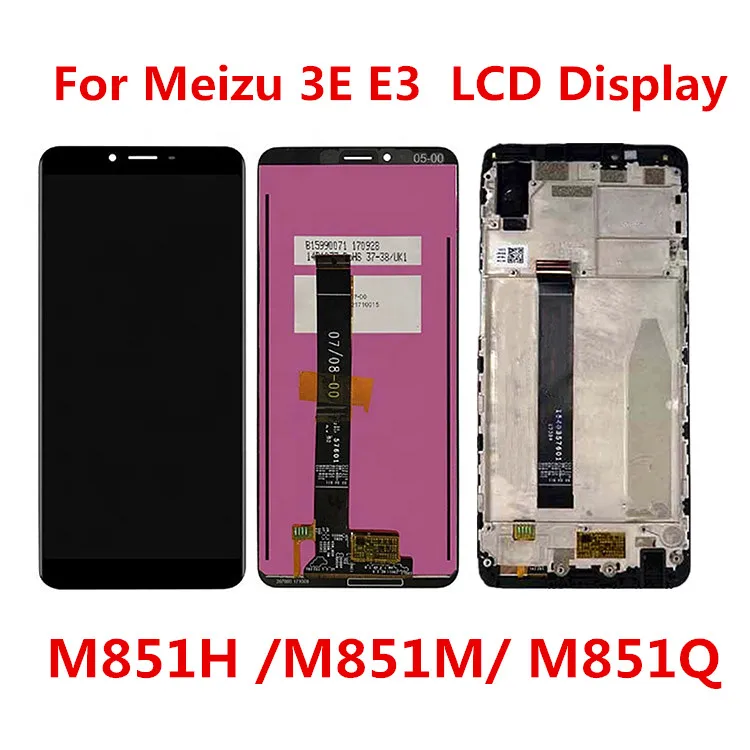 ЖК-дисплей 5 99 дюйма для Meizu 3E E3 M851Q M851H M851 дисплей с сенсорным экраном и
