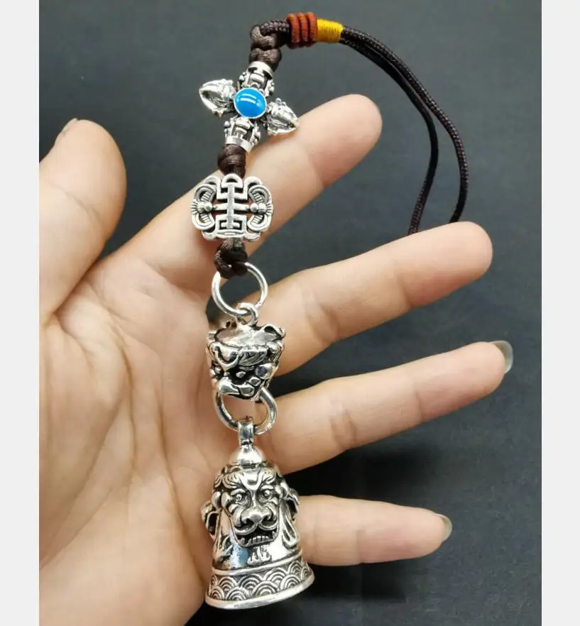 Китайская белая медь маленький кулон для привлечения богатства