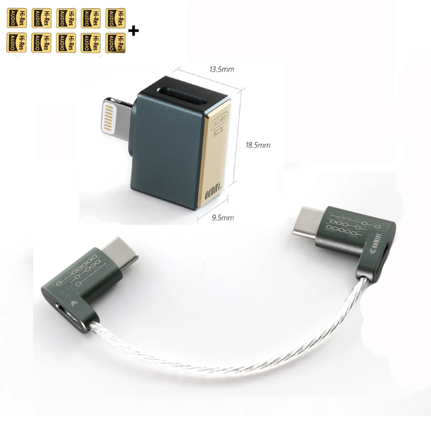 Аудиокабель DD ddHiFi TC05 с Type C на для декодирования данных музыкальных