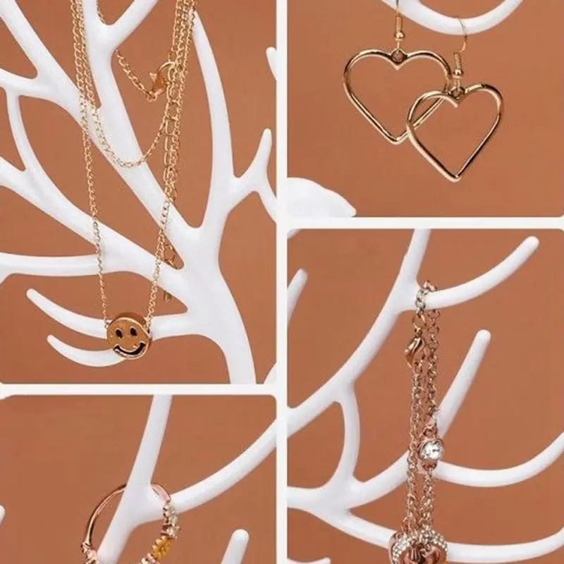 

Creative Decoration Deer Earrings Jewelry Storage Rack Necklace Bracelet Display Rack Jewelry Finishing Shelf