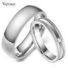 Новинка 2020, модное Ювелирное кольцо для пары, Подарок на годовщину, рождественские аксессуары, кольца из нержавеющей стали для свадьбы и вечеринки для женщин и мужчин