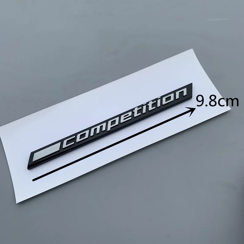 Черная блестящая Эмблема Для BMW Thunder Edition M1 M2 M3 M4 M5 M6 M7 M8 X3M X4M X5M X6M наклейка для