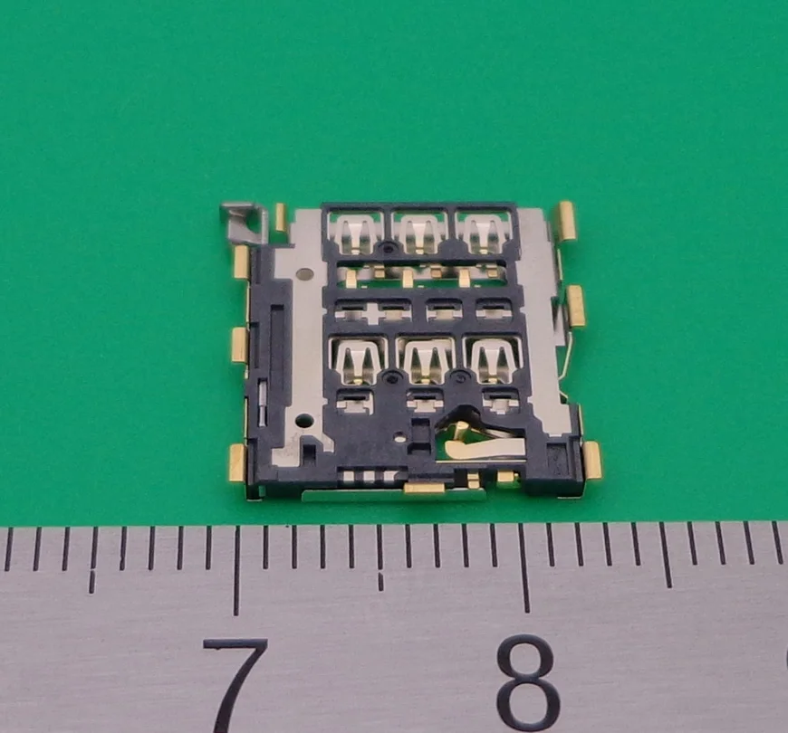 10 шт./лот 100% новый держатель лотка для sim карты слот Разъем считывателя разъема