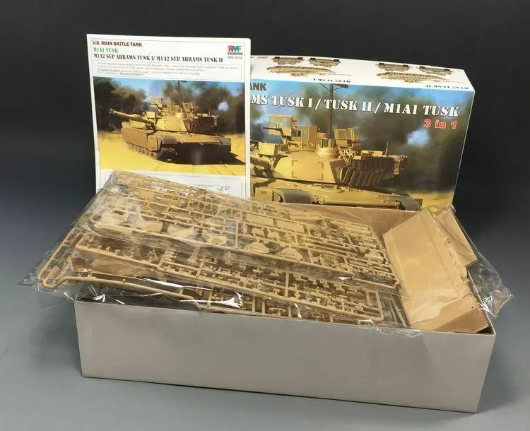 Ryefield-модель RM5004 1/35 US MBT M1A2 Sep Tusk I/II/M1A1 w/рабочий трек |