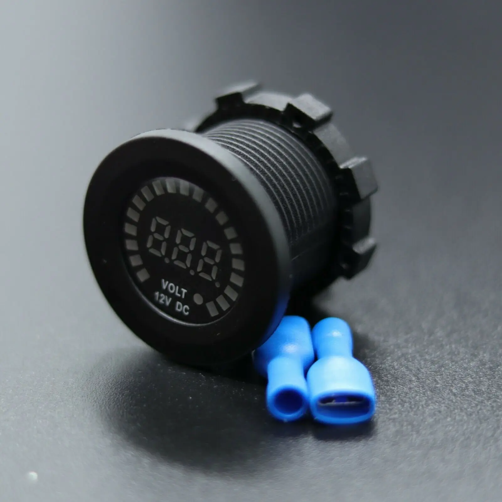 Водонепроницаемый 12V светодиодный автомобильный фургон лодка морской вольтметр