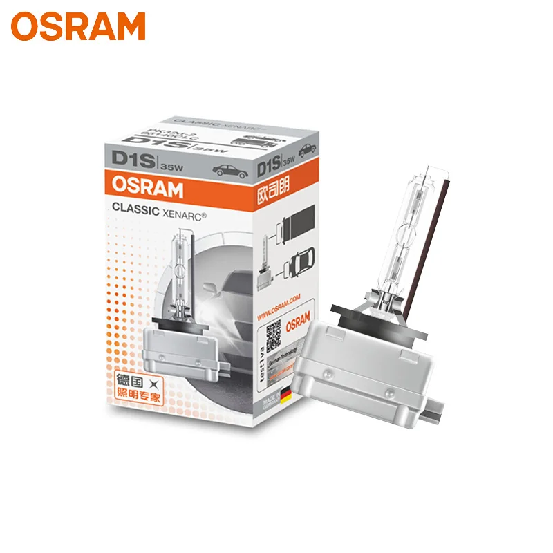OSRAM D1S 66140CLC Xenon HID CLASSIC Original ксеноновые фары для автомобиля 12V 35W 4200K стандартный