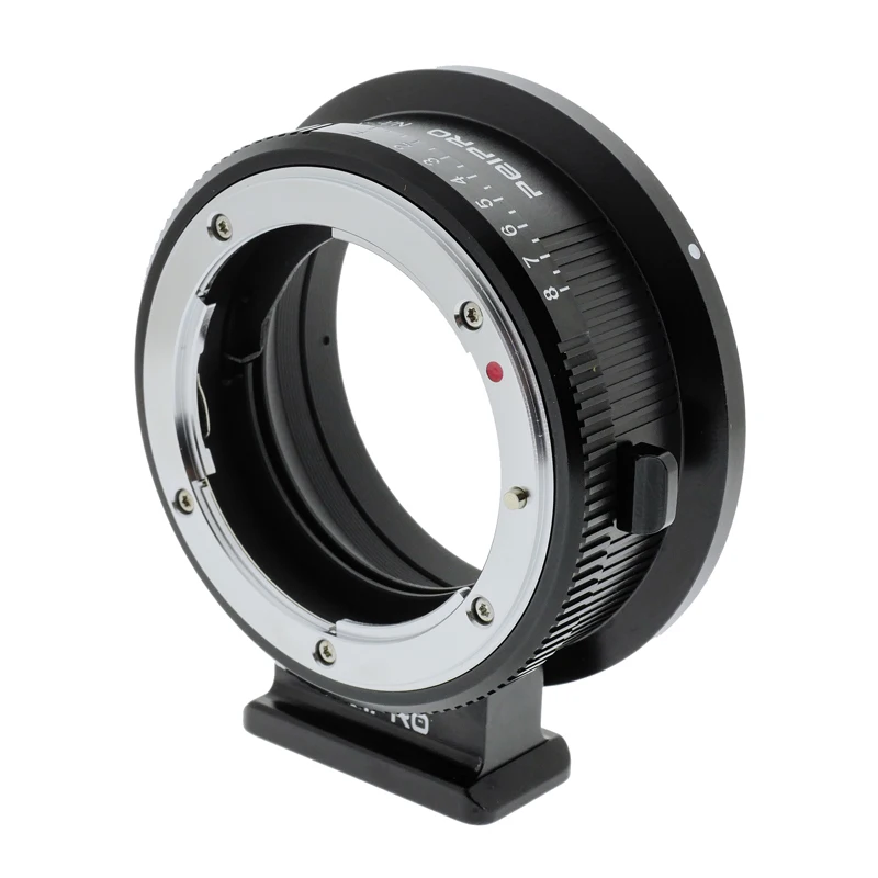 

PEIPRO NG-X1D Lens Adapter for Hasselblad X1D XID II Camera To Nikon Lens Aperture adjustable Manual Focus Adapter ring