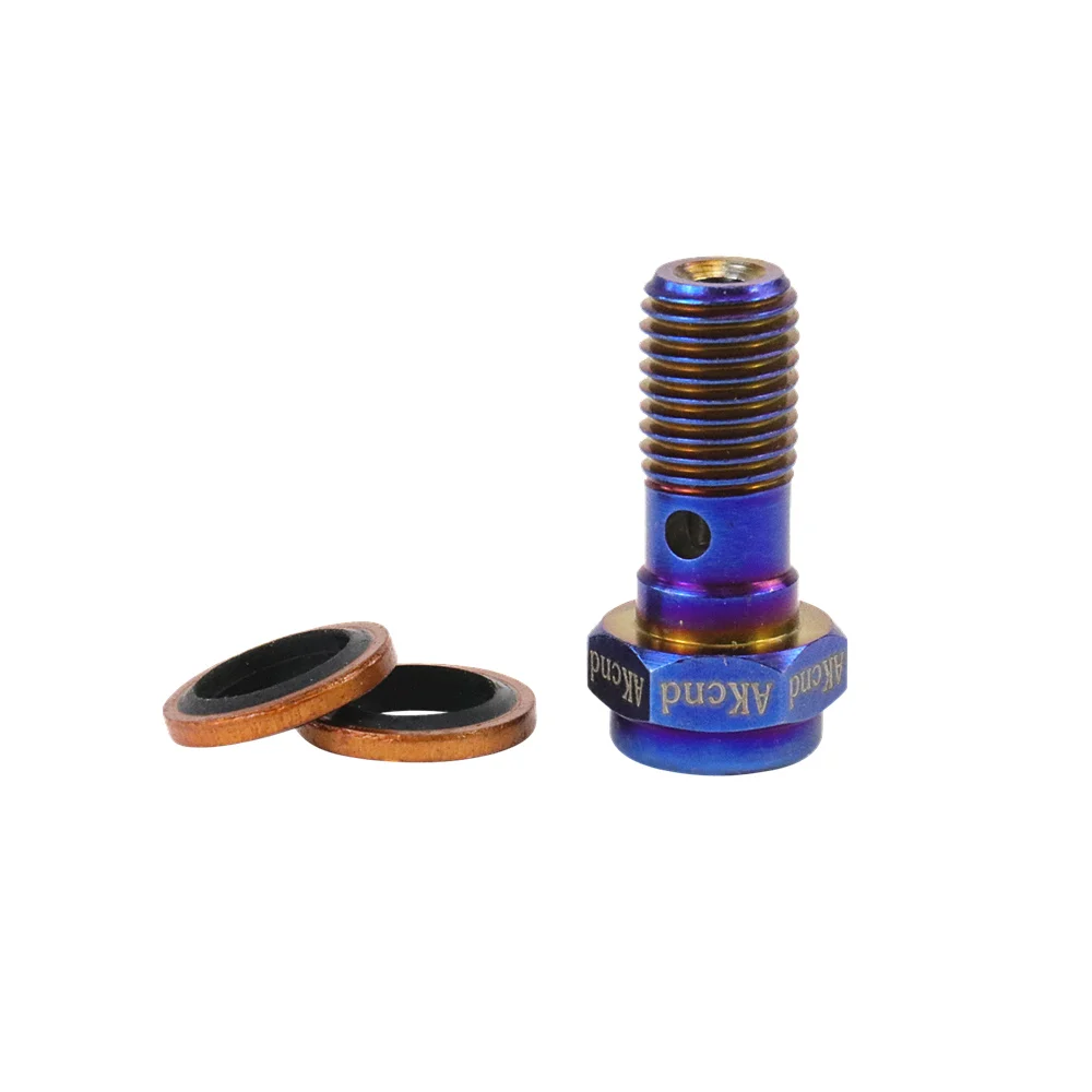 Мотоциклетный болт банджо 10 мм * 1 25 с прокладкой тормозной суппорт главный