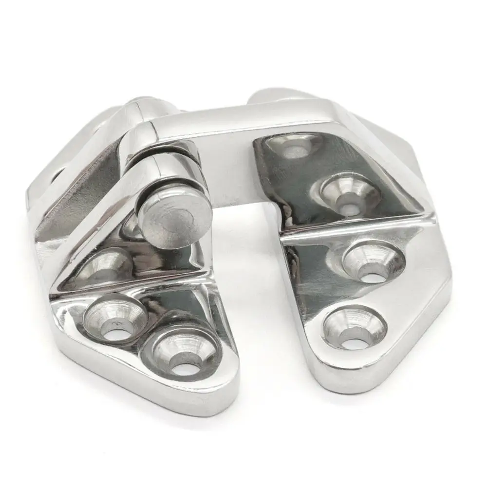 

Marine Stainless Steel Boat Locker Hinge W/ Removable Pin 3" Heavy Duty