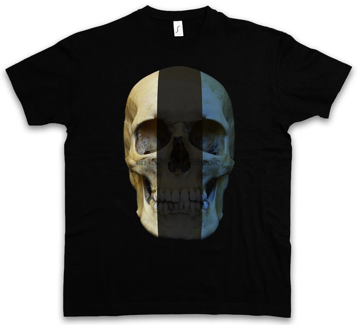 

Classic Estonia Skull Flag T Shirt Biker Banner Shirt
