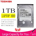 Жесткий Диск TOSHIBA для ноутбука, HDD-накопитель 1 ТБ, HD 1000 ГБ, 1000 ГБ, 2,5 дюйма, толщина 7 мм, SATA 3, 128 м, 6,0 ГБсек., 5400 обмин