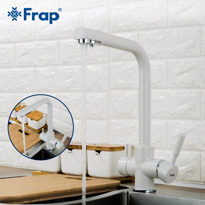 FRAP смеситель для кухни латунный Смеситель кухонной раковины с одним