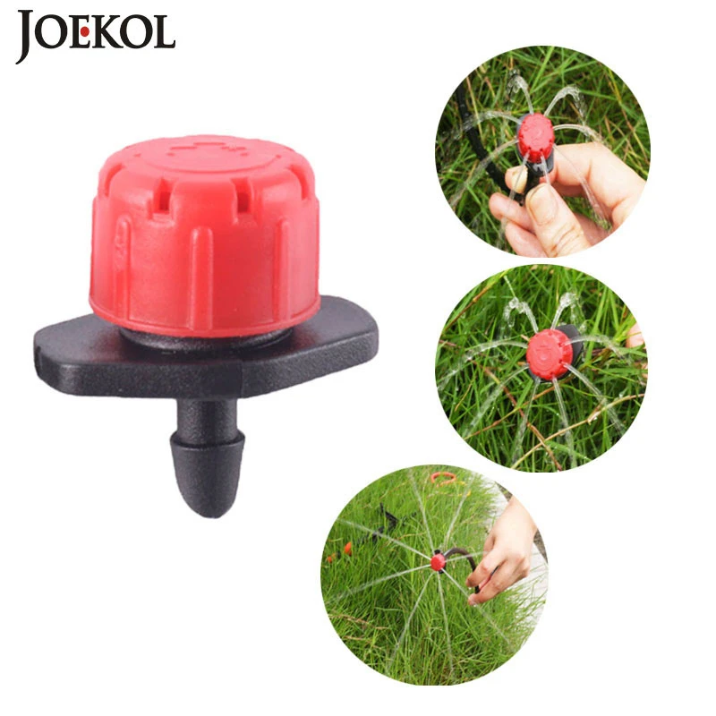 

30PCS Djustable Gardening Irrigation Misting Dripper Sprinkler Head Micro Flow Drip Head Garden Watering Tool Flower Bonsai Lawn