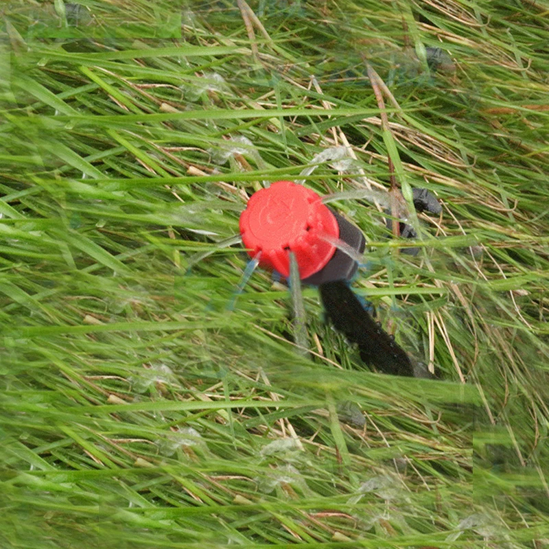 10 50 шт. Регулируемая микро система капельного орошения поливные спринклеры