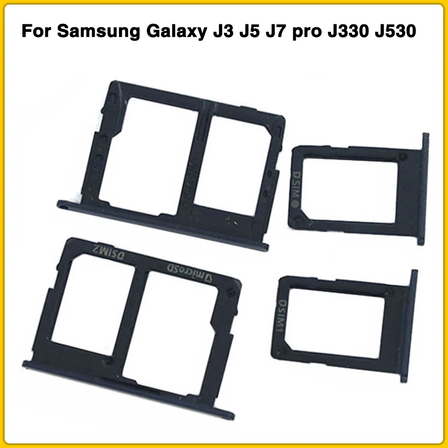 Лоток для SIM карты Samsung Galaxy J3 J5 J7 pro J330 J530 J730 J330F J530F J730F устройство чтения